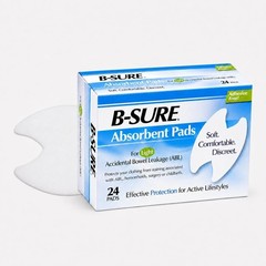 B-Sure Incontinence Liner, Light Absorbency One Size Fits Most Unisex Disposa…