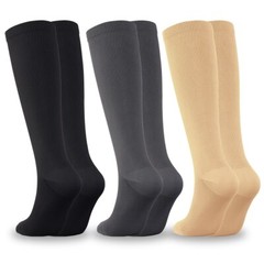 Extra Wide Plus Size Compression Socks for Women & Men Calf Support S-XXL 3XL