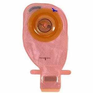 Pouchkins Ostomy Pouch One-Piece System 6.5in 38mm Stoma Drainable Box of 10