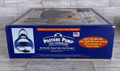 Posture Pump Neck Disc Hydrator Model 1100-SX With Box & Inserts Made In The USA