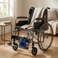 Wheelchair Foot Pedal Pad Softly Stuffed Mesh Footrest Pad Rectangular