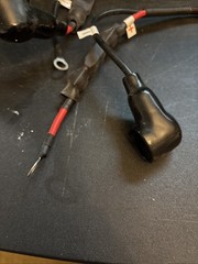 Used Pride Jazzy Elite 14/HD Black Quick Disconnect Battery Cable Set Of 2 Used