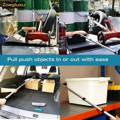 Ergonomic 6 ft Cargo Retriever – Heavy-Duty Tool for Effortless Truck Loading