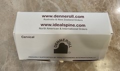 Denneroll Cervical Foam Neck Orthosis Chiropractic Device w/ Box Size Medium