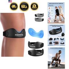 Patellar Tendon Support Strap 2 Pack, Knee Brace for Women & Men, Patella Ban…