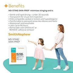 Skin Barrier Wipes Box of 50 Alcohol-Free Rapid-Drying Long-Lasting Protective