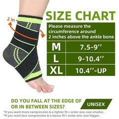 Ankle Support Brace, Adjustable Compression Ankle Braces for Sports Protection