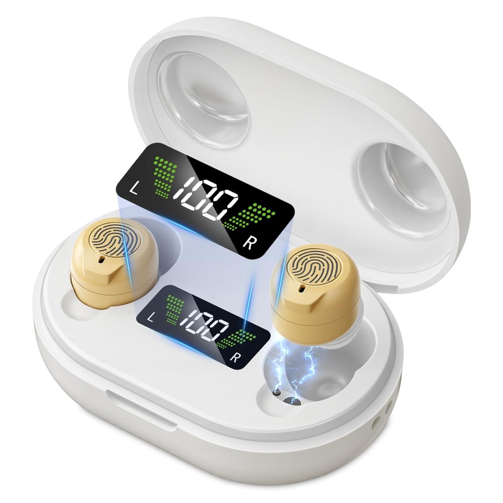OTC Rechargeable Hearing Aids for Seniors/Adults, Background Noise Reduction …