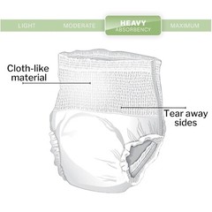 McKesson Ultra Adult Absorbent Underwear Pull On X-Large – 8 Cases of 56