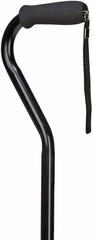 BodyMed Aluminum Vinyl Grip Cane – Walking Crutch for Adults & Seniors – Heavy