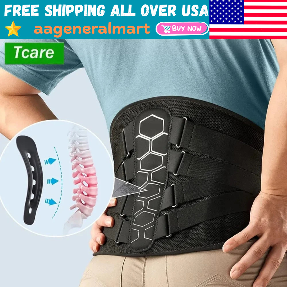 Copper Fit X-Back Brace for Lower Back Pain, Lumbar Support, (Large/XLarge)