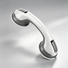 Suction Grab Bars for Shower, Safety Handle Support for Bathroom 1, Gray, 12in