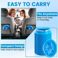 Disposable Vomit Bags 180 Pack – 1000ml Emesis Bags for Travel, Nausea Relief, L