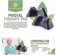 🧠 ⭐ Occipital Release Tool TMJ Neck Traction Cervical Pillow Headache Relief