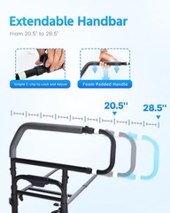Bed Rail for Elderly Adults Safety – Adjustable Bed Assist Rail for Seniors