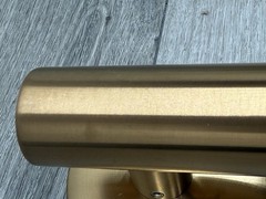 Signature Hardware SHGB18CBG Contemporary 18” Grab Bar Brushed Gold *Scratches*