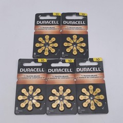 Duracell Zinc Air 10 1.5V Hearing Aid Batteries 5 packs of 8 Exp -03/2029