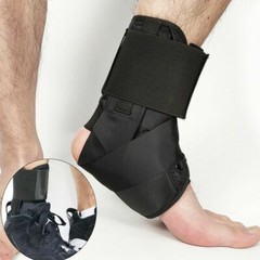 Ankle Brace Support Plantar Fasciitis Lace Up Stabilizer Sprain Wrap Pain Relief
