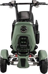 Heavy Duty 4-Wheel Electric Mobility Scooter w/Cargo Platform 1000W 15MPH 600LBS