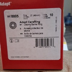 Hollister Adapt CeraRing Ostomy Barrier Ring 2in 48mm 8805 10Ct