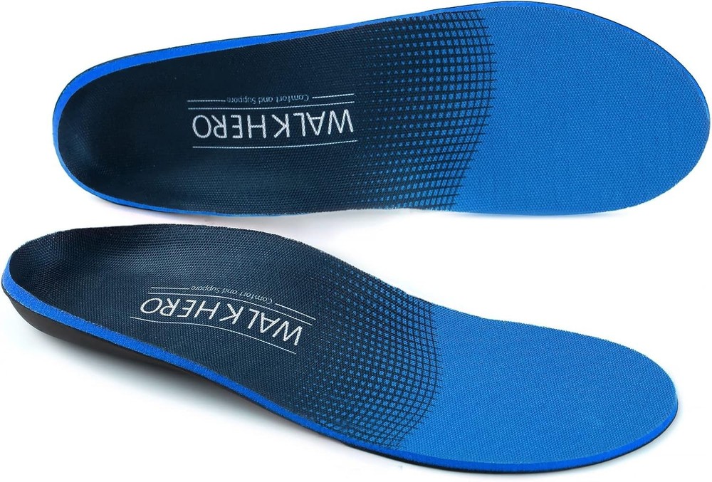 Arch Support Relied Insoles for Men Women Men 11-11.5 Women 13-13.5