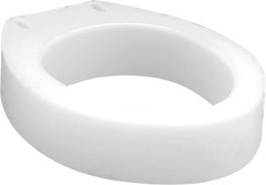Carex Toilet Seat Riser Elongated Raised Toilet Seat Adds 3.5 inches to Toilet