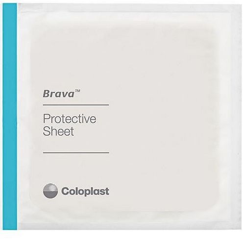 Coloplast Brava Protective Sheets : 6 x 6 – Box of 5 Ostomy Supply New Unopened