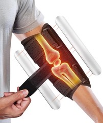 OXYSAIKO Elbow Brace for Cubital Tunnel & Ulnar Nerve Support One Size, Black