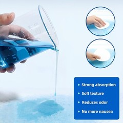 25 or 50 Pack Bedside Commode Liners with 25 or 50 Pack Super Absorbent Pad