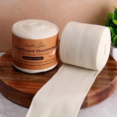 LayerGuard Cotton Stockinette Sleeve Roll, Stretchable Raw Cotton – Comfor