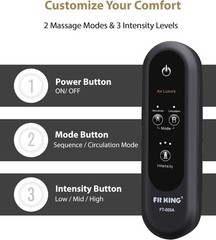 Fit King Leg Massager for Circulation Pain Relief, Air Compression Pain Relief