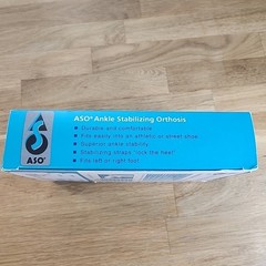 Med Spec ASO Ankle Stabilizer Left or Right Medium Model 264014 Black NEW IN BOX