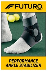 3M Sport Deluxe Black Ankle Stabilizer Size Hook and Loop Strap for The Foot …
