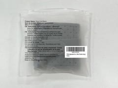 Adjustable Drop Foot Brace Up AFO 1 Count (Pack of 1), Black