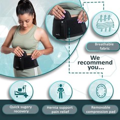 – Umbilical Hernia Support Belt Abdominal Binder for Belly Button Hernias or …