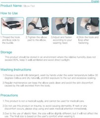 Breathable Elbow Support Strap – Pain Relief for Tennis, Golf & Weightlifting