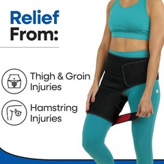 Hip Brace Support Compression Wrap for Sciatica Groin Strain Pain Relief