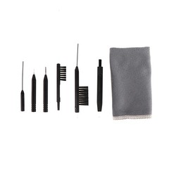 8Pcs Hearing Aid Cleaning Kit Brush Vent Cleaner Wire Magne Wax Loop Tools S~gw