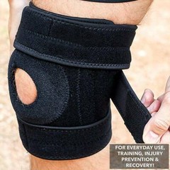 Adjustable Hinged Knee Brace Patella Compression Support Pain Relief Neoprene