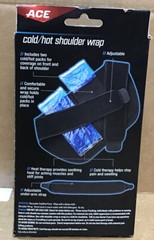 ACE Adjustable Reusable Shoulder Wrap Cold/Hot Therapy C22