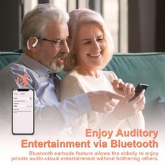 Hearing Aids, Hearing Aids for Seniors with Bluetooth, Rechargeable Hearing A…