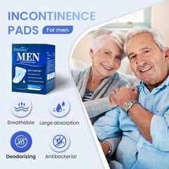 Deodorizing Incontinence Pads for Men,Professional Urine Shields Daytime&Over…