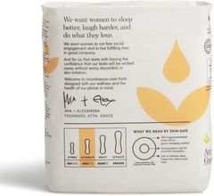 Moderate Incontinence Pads for Women – 4-Pack (112 Total) – Plant-Based, High Ab