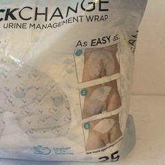 QuickChange Male Incontinence Urine Management Wrap 25 Count Pack – Easy to Use