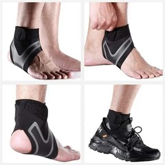 Adjustable Ankle Compression Brace Support for Running Hiking Basketball Gym