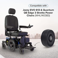 Jazzy EVO 613 & Quantum Q6 Edge 3 Stretto Chairs 5×1.75 Caster Wheel (WHL140383)