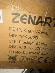 Zenart Knee Walker 9002D Black 2113K