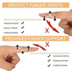 8-40 PCS Oval Finger Splints Trigger Finger Kit for Size 5,6,7,8,9,10,11,12 US