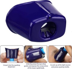 2 Pcs Eye Drop Guide Dispenser Portable Reusable Eye Dropper Tool for Elderly…