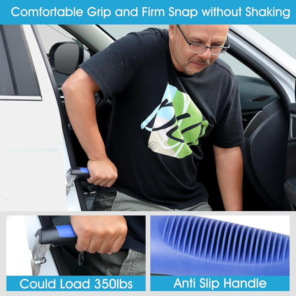 3-In-1 Mobility Independence Kit Car Door Handle Elderly Car Handle Assist Lift